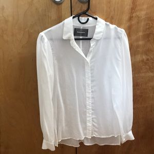 White Reformation Button-Down